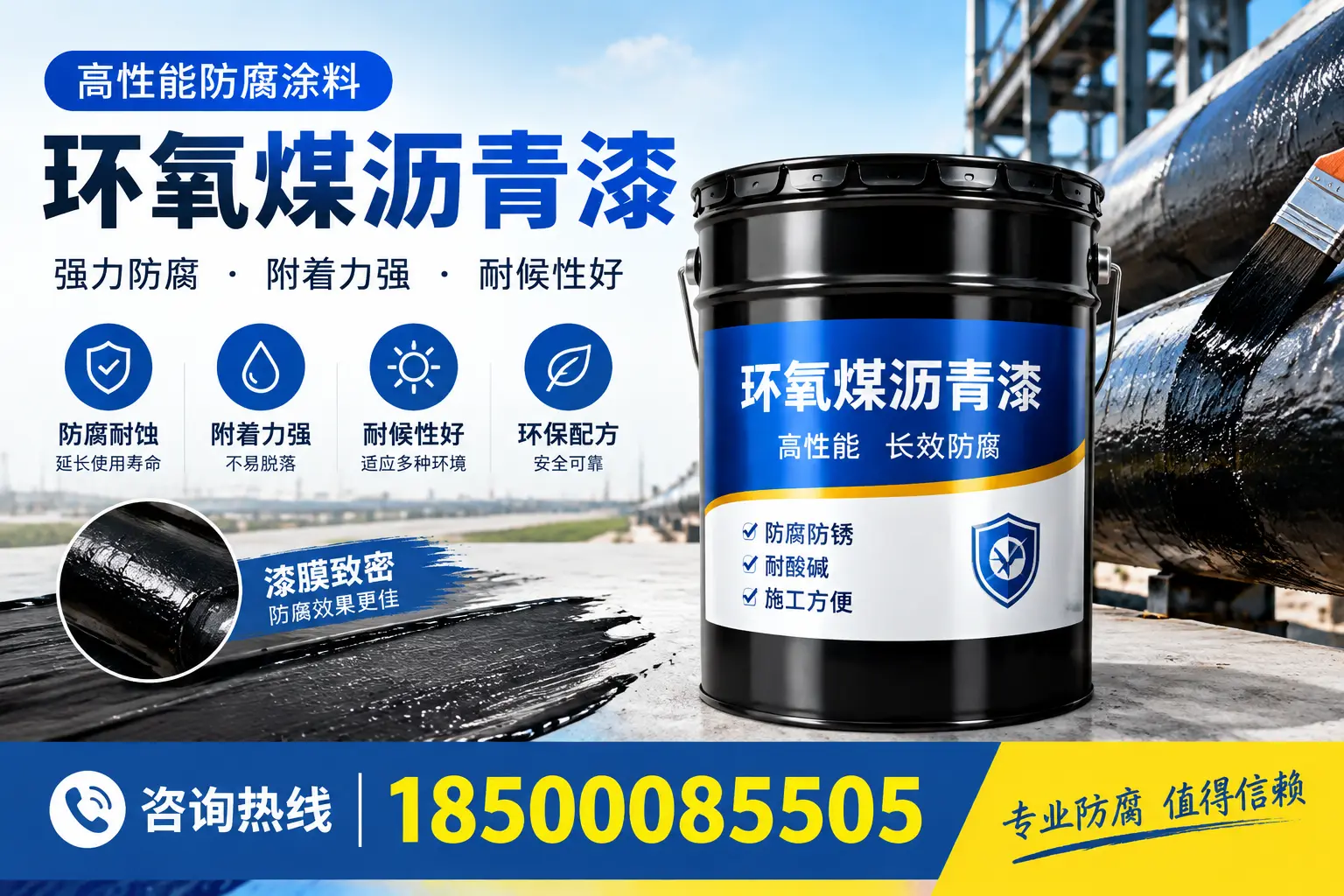 环氧煤沥青漆使用中的常见问题解答，岳阳用户必看